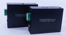 Interruptor de riel DIN TRENDnet TI-G50 industrial endurecido de 5 puertos (lote de 2) segunda mano  Embacar hacia Argentina