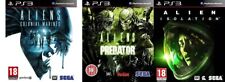 Aliens Colonial Marines & Aliens vs Predator & Alien Isolation PS3 Pal , usado comprar usado  Enviando para Brazil