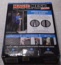 Used, Magic Mesh Hands Free Screen Door Deluxe Pet Friendly No Tools Required for sale  Shipping to South Africa