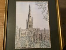 Print norwich cathedral for sale  BECCLES