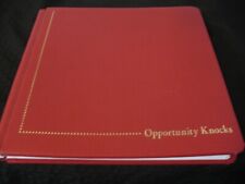 Creative Memories 12x12 Scrapbook Scrapbooking Album Czerwony "Opportunity Knocks.", używany na sprzedaż  Wysyłka do Poland