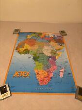 Poster map africa for sale  TORQUAY