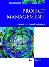 Project Management: Planning and Control Techniques,Rory Burke for sale  Shipping to South Africa
