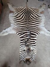 black white zebra rug for sale  KINGSWINFORD