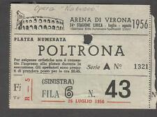 Italy 1956 ticket d'occasion  Expédié en Belgium