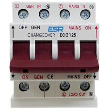 125 amp changeover for sale  Shipping to Ireland