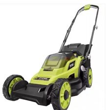 RYOBI ONE+ 18V Cordless Push Lawn Mower P1180 (Tool Only) Turned on never used for sale  Shipping to South Africa