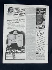 Used, Magazine Ad* - 1949 - Dexter Twin Tub Washing Machine - Fairfield, IA for sale  Shipping to South Africa