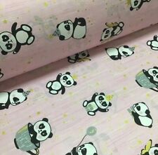 Tissu coton panda d'occasion  Fayence