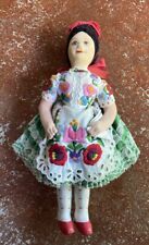 Usado, Lindo vestido bordado vintage arte popular húngara feito à mão boneca feminina comprar usado  Enviando para Brazil