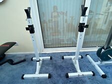 Adjustable squat rack for sale  LEICESTER