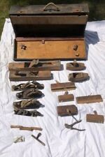 Vintage Craftsman Joiner's tools and box, used for sale  LEATHERHEAD