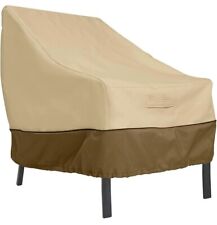 Used, Veranda Patio Lounge Chair Cover Furniture Cover 38"W x 34"L x 31"H - Beige for sale  Shipping to South Africa