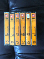 Usado, lot of 6 BASF LH SM 90  kassetten cassette tapes comprar usado  Enviando para Brazil