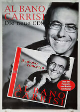 Usado, +++ 1999 AL BANO CARRISI álbum póster promocional "El nuevo concierto" primera impresión segunda mano  Embacar hacia Argentina