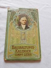 Liebig 1904 haushaltskalender gebraucht kaufen  Chemnitz
