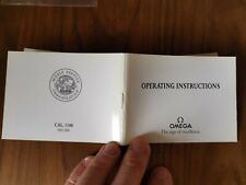 Occasion, Omega operating instructions speedmaster reduced cal. 1140 circa 1993 d'occasion  Combs-la-Ville