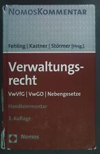 Verwaltungsrecht vwvfg vwgo gebraucht kaufen  Bubenhm.,-Wallershm.