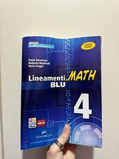 Lineamenti.math blu libro usato  Aversa