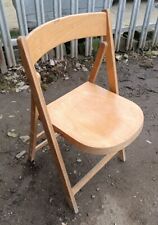 Vintage Stoe Yugoslavia Folding Wooden Chair In VGC for sale  Shipping to South Africa