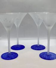 Ganso cinza vodca martini fosco vidro cobalto azul base redemoinho branco gansos voadores comprar usado  Enviando para Brazil