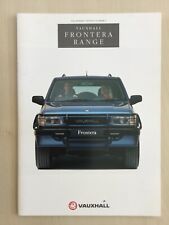 Vauxhall frontera 1992 for sale  WEYMOUTH