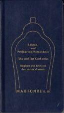 Niebieska książka Katalog kart testowych Max Funke W19 W20 na płycie CD ISBN 978-3-944679-10-5 na sprzedaż  Wysyłka do Poland