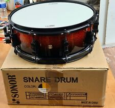 Sonor snare drum for sale  LEATHERHEAD