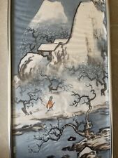 Oriental chinese painting for sale  LEIGHTON BUZZARD