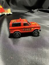 Coche de rescate Majorett Sonic Flashers Fire Dpt coche de juguete fundido a presión rojo #56 FDNY, usado segunda mano  Embacar hacia Argentina