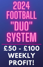 Football betting system for sale  GRAVESEND