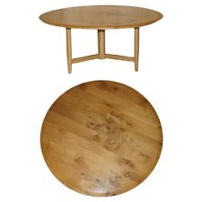 STUNNING LARGE 170CM WIDE POLLARD PIPPY BURR OAK ROUND DINING TABLE SEATS EIGHT for sale  Shipping to South Africa