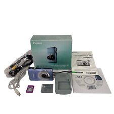 Used, Blue Canon Digital Camera PowerShot SD1300 IS IXUS 105 ELPH 12MP TESTED Working* for sale  Shipping to South Africa