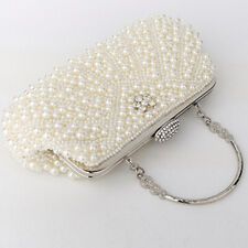 Women pearl clutch for sale  LEICESTER