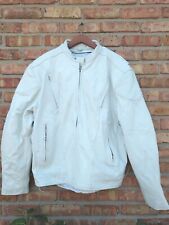 White leather jacket for sale  Utica