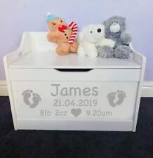 Personalised toy box for sale  Shipping to Ireland