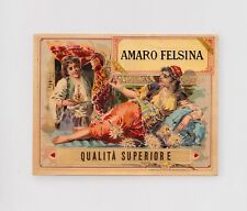 Amaro felsina. etichetta usato  Bologna