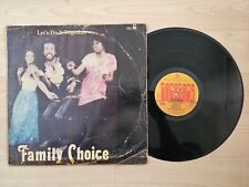 Family Choice "Let's Do It Together" 1979 Reggae LP Taretone Nigeria comprar usado  Enviando para Brazil