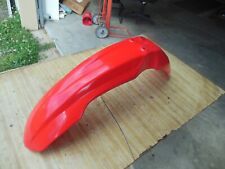 2007 Honda CR125R CR250R CRF250R/X CRF450R/X   Red Front Mudguard Fender for sale  Shipping to South Africa