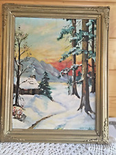 Oil painting signed for sale  Aitkin