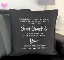 Personalised quote cushion for sale  BRENTWOOD