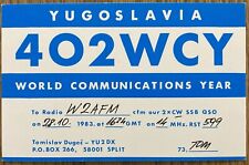 Qsl card split for sale  Shipping to Ireland