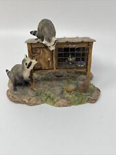 Vtg figurine raccoons for sale  Erie
