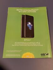 Celular iPhone 7 8" X 11" raro antigo foto grilo comprar usado  Enviando para Brazil