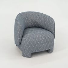 2023 Sebastian Herkner para sillón Ligne Roset Taru salón en tela azul Erpi segunda mano  Embacar hacia Argentina