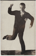 Used, Original dated 1926 young man jumping/dancing SNASPSHOT for sale  Shipping to South Africa