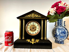 slate marble clocks for sale  TORQUAY