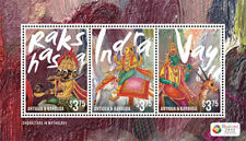 Antigua 2013 - Personajes de mitología - Tailandia - Hoja de 3 sellos - Estampillada sin montar o nunca montada segunda mano  Embacar hacia Argentina