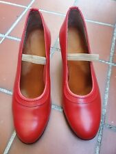 Zapatos de baile flamenco rojos para mujer talla 38. Hecho en España importado. Excelente estado. segunda mano  Embacar hacia Argentina
