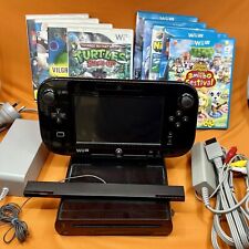 Consola negra Nintendo WiiU Wii U, Gamepad, WiiU y Wii - funciona. segunda mano  Embacar hacia Argentina